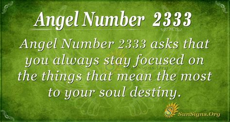 Angel Number 2333 Meaning: Avoid Distractions